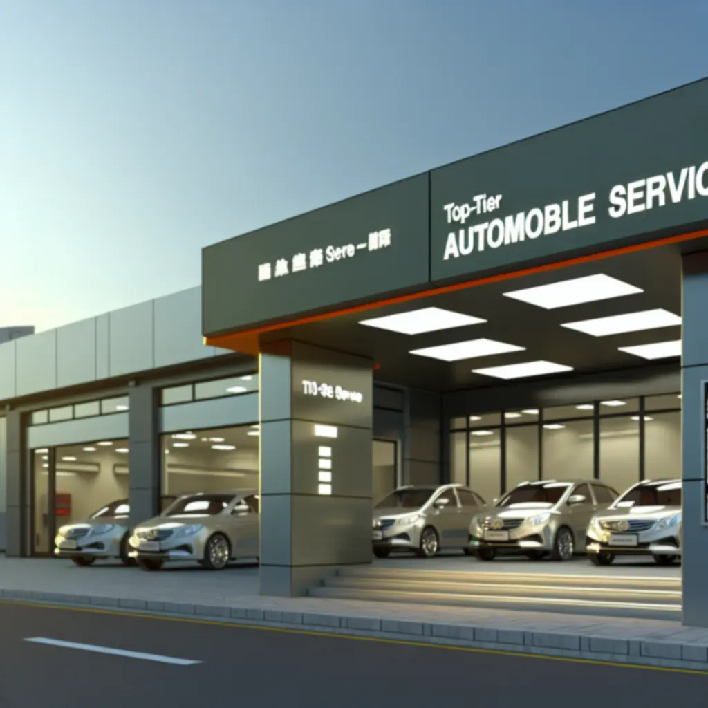 Exterior of Car Wish Best automotive workshop in Finland