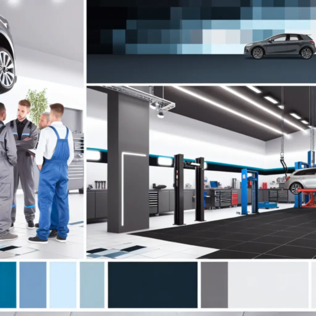 Modern vehicle service workspace at Car Wish Best